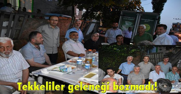 Tekkeliler geleneği bozmadı!