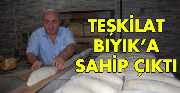 Teşkilat Bayık'a sahip çıktı!