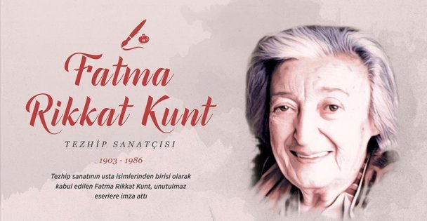 Tezhip sanatçısı Fatma Rikkat Kunt