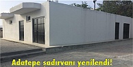 Adatepe şadırvanı yenilendi!