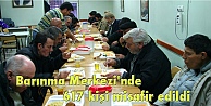 Barınma Merkezi'nde 617 kişi misafir edildi