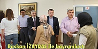 Başkan İZAYDAŞ ile bayramlaştı
