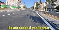 Bosna Caddesi yenileniyor