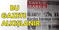 Bu gazete alkışlanır