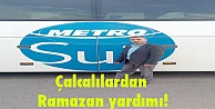 Çalcalılardan Ramazan yardımı!