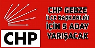 CHP Gebze'de aday bolluğu