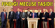 CHP'liler fındığı meclise taşıdı