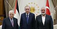 Cumhurbaşkanı Erdoğan, Filistin Devlet Başkanı Abbas ve Hamas Siyasi Büro Başkanı Heniyye ile görüştü