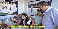 Eğitime destek sürecek