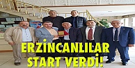 Erzincanlılar start verdi!
