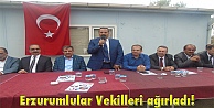 Erzurumlular Vekilleri ağırladı!
