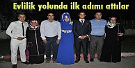 Evlilik yolunda ilk adımı attılar