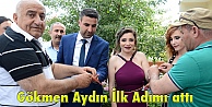 Gökmen Aydın İlk Adımı attı
