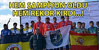 Hem şampiyon oldu, hem rekor kırdı!