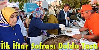 İlk İftar Sofrası Doldu Taştı