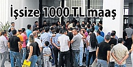 İşsize 1000 TL maaş