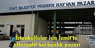 İstanbullular için İzmit'te alternatif kurbanlık pazarı