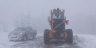 Kar Timi Yolları  Açık Tuttu