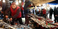 Kar yağdı, balık fiyatları yükseldi
