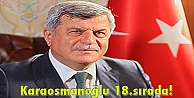 Karaosmanoğlu 18.sırada!