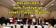 Kocaeli'den tüm Türkiye'ye temel itfaiyeci eğitimi
