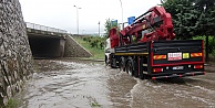 Körfez Derince Köylerinde Sel Baskını