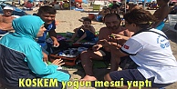 KOSKEM yoğun mesai yaptı