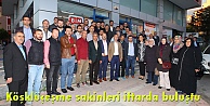 Köşklüçeşme sakinleri iftarda buluştu
