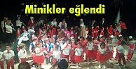 Minikler eğlendi