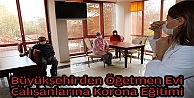 Öğretmenevi çalışanlarına Büyükşehir'den hijyen eğitimi