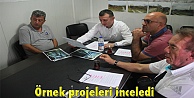 Örnek projeleri inceledi