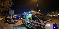 Otomobilin çarptığı elektrikli bisikletin sürücüsü yaralandı