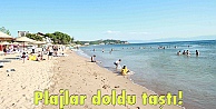 Plajlar doldu taştı!