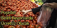 Poşetler Belirli Reyonlarda Ücretsiz Olacak