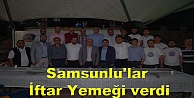 Samsunlu'lar İftar Yemeği verdi