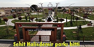 Şehit Halisdemir parkı bitti