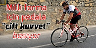 Tek bacaklı bisikletçi, milli forma için pedala 'çift kuvvet' basıyor