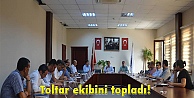 Toltar ekibini topladı!