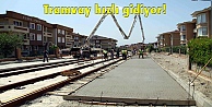 Tramvay hızlı gidiyor!