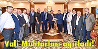 Vali Muhtarları ağırladı!