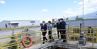 Vali Seddar Yavuz, Asım Kibar OSB Atıksu Arıtma ve Geri Kazanım Tesislerini Ziyaret Ederek İncelemelerde Bulundu