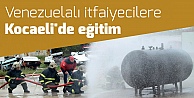 Venezuelalı itfaiyecilere Kocaeli'de eğitim
