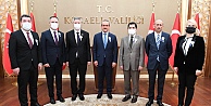 Vergi Dairesi'nden Vali Yavuz'a Ziyaret