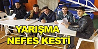 Yarışma nefes kesti