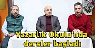 Yazarlık Okulu'nda dersler başladı