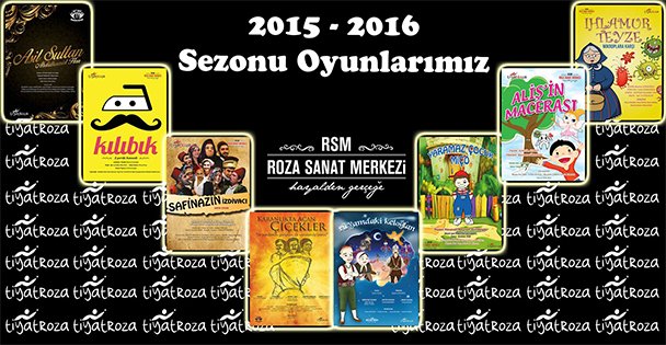 Tiyatro Roza oyunlarıyla ilgi görüyor!