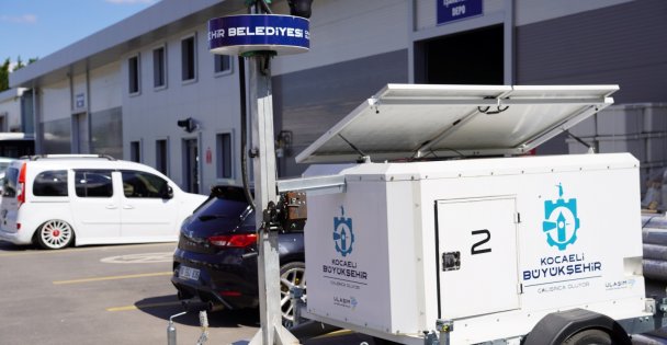 Trafik düzenlemeleri bu kameralarla yapılıyor