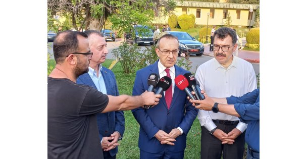 TÜBİTAK yerleşkesindeki yangında 10 hektar alan yandı