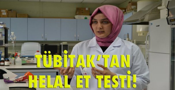 TÜBİTAK'dan helal et testi