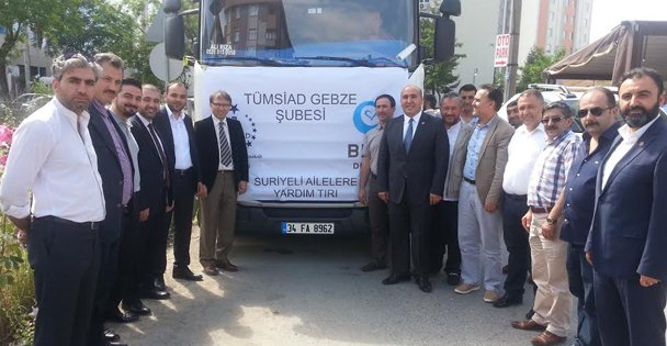 TÜMSİAD'DAN YARDIM TIRI
